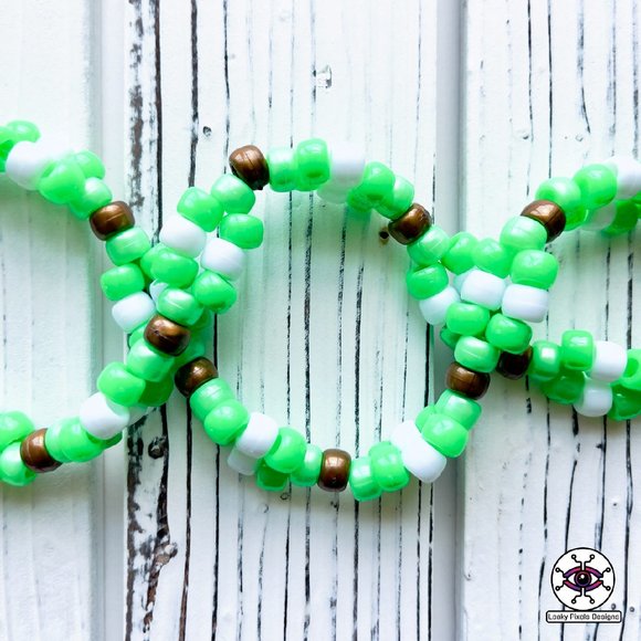 Grogu Subtronics Perler Necklace - Picture 2 of 6